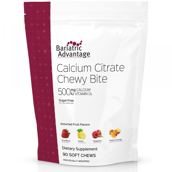 Calcium Citrate Chewy Bites 500mg